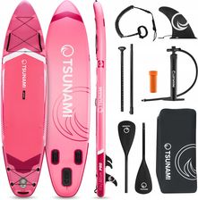 Zdjęcie Tsunami Deska Sup Dmuchana Do Pływania Pompowana Akcesoria Plecak 350Cm T10 - Oświęcim