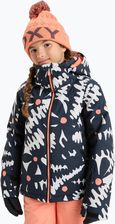 Zdjęcie Roxy Kurtka Snowboardowa Dziecięca Free Jet True Black/Big Flower - Oleśnica