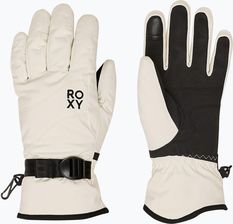 Zdjęcie Roxy Rękawice Snowboardowe Damskie Jetty Solid Whisper White - Nowe Warpno