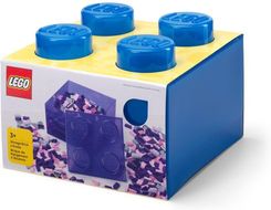 Zdjęcie Lego 40090805 Pojemnik Klocek 4 Niebieski Przeźroczysty 25 Cm - Tomaszów Mazowiecki