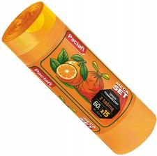 Zdjęcie Cedo Paclan Worki Na Śmieci Z Taśmą Pomarańczowe 60l 15 Szt. - Nowy Dwór Gdański