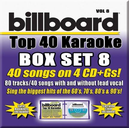 Karaoke - Party Tyme Karaoke - Billboard Top 40 Boxset 8 (CD)