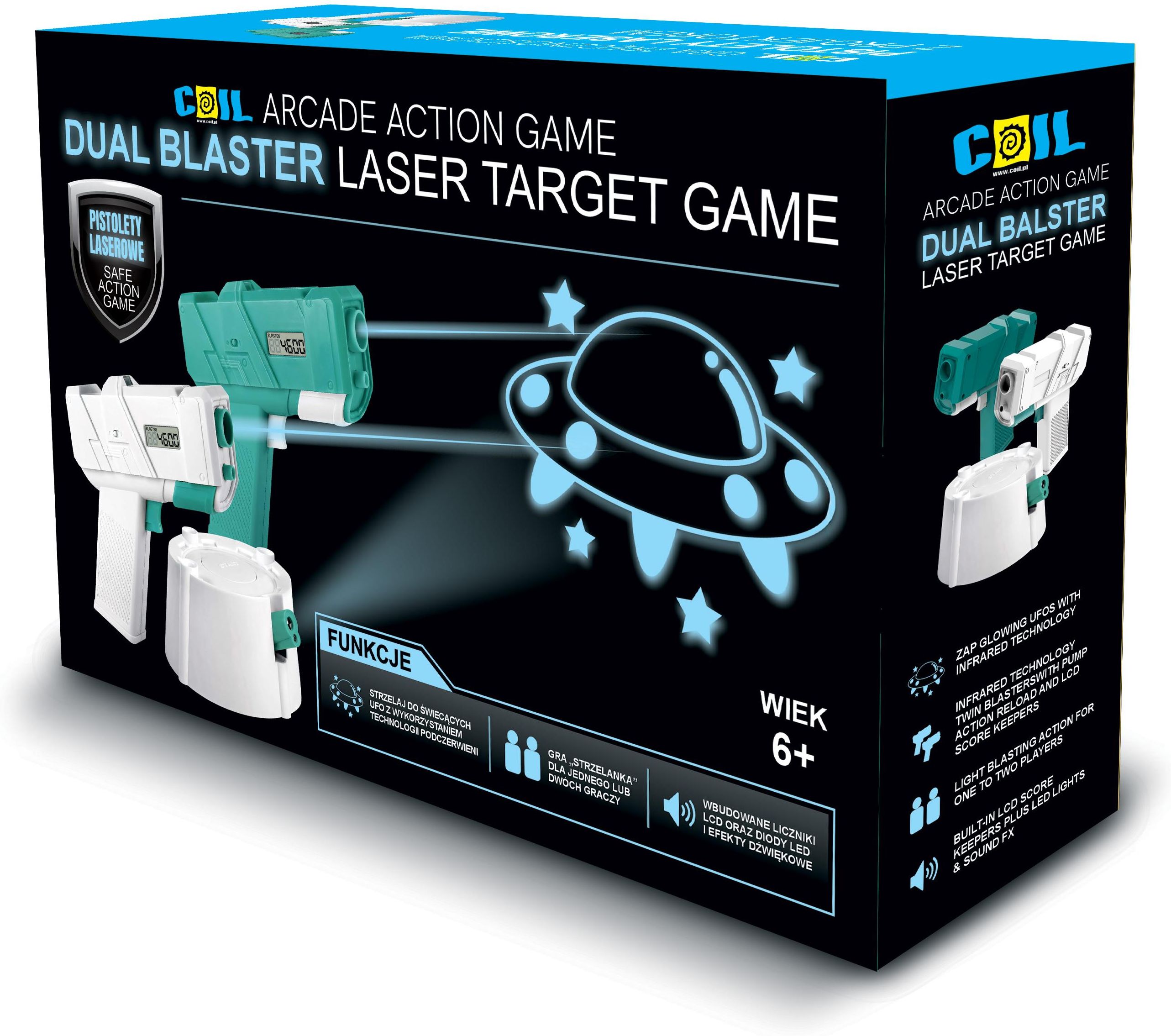 Coil Laser Target Game - Ceny i opinie - Ceneo.pl