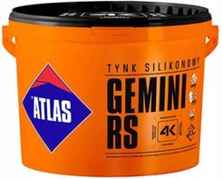 Zdjęcie Atlas Tynk Silikonowy Gemini Rs Biały 25kg - Pruszków