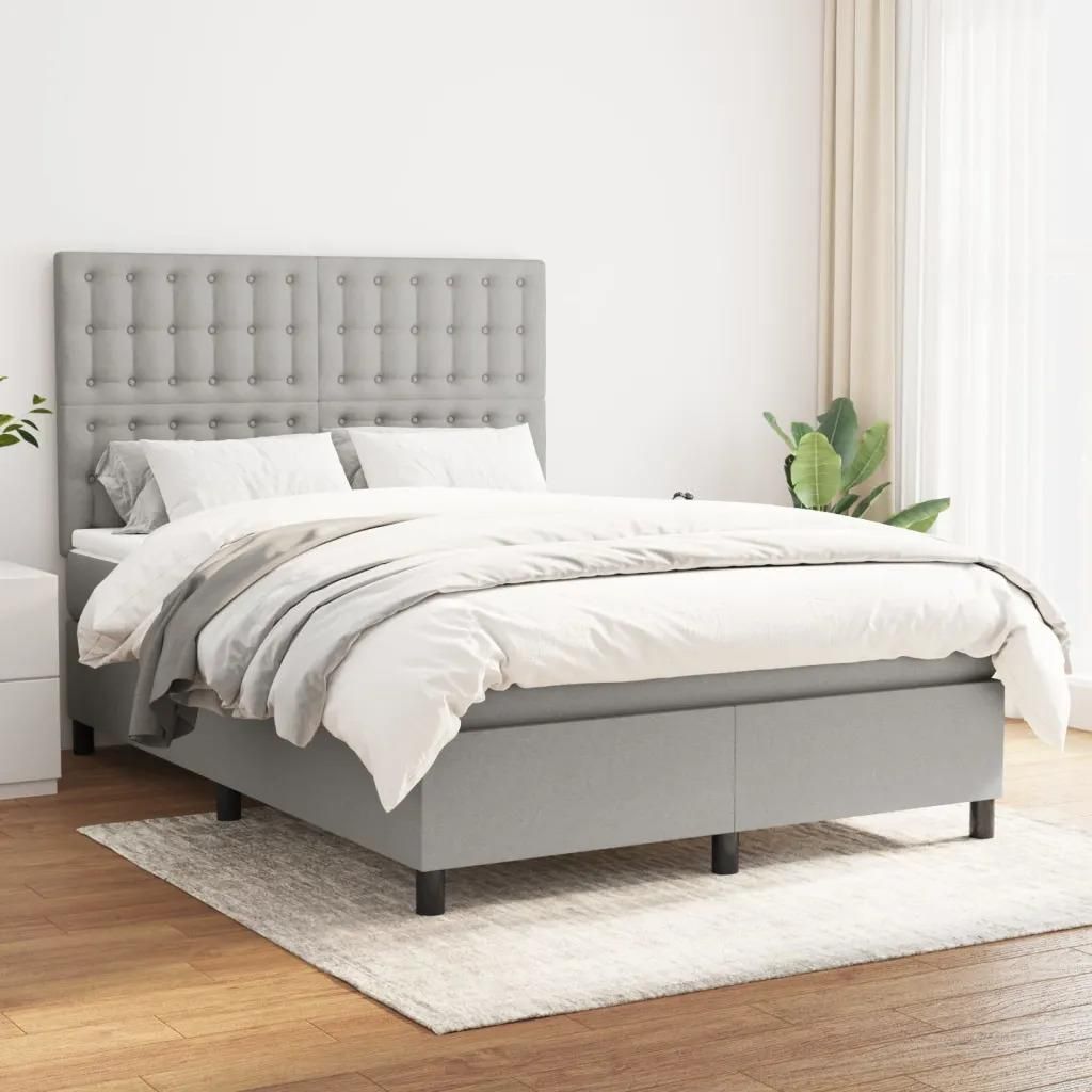 Hoofdeinde, zwart, 203 x 16 x 118/128 cm, modern stoffen hoofdeinde