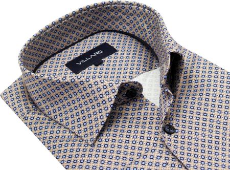 Kolorowa elastyczna koszula męska VILLARO N013