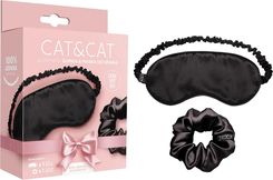 Zdjęcie Cat&Cat Zestaw Zestaw Jedwabny: Maska + Gumka Black - Pszczyna