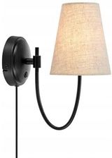 Zdjęcie Markslöjd Markslojd Amar Lampa Kinkiet Czarny Beżowy (108907) - Kock