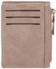 Zdjęcie Portfel na karty z suwakiem szary - Narol