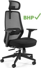 Zdjęcie Unique Fotel Ergonomiczny Sonic Czarny - Głogów Małopolski
