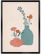 Zdjęcie Dekoria.Pl Plakat Bloomline 50X70Cm Ramka Czarna - Zielonka