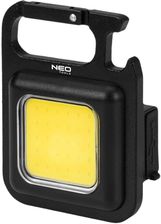 Zdjęcie Neo Lampka Latarka Akumulatorowa Breloczek Usb C Do Kluczy (99109) - Tychy
