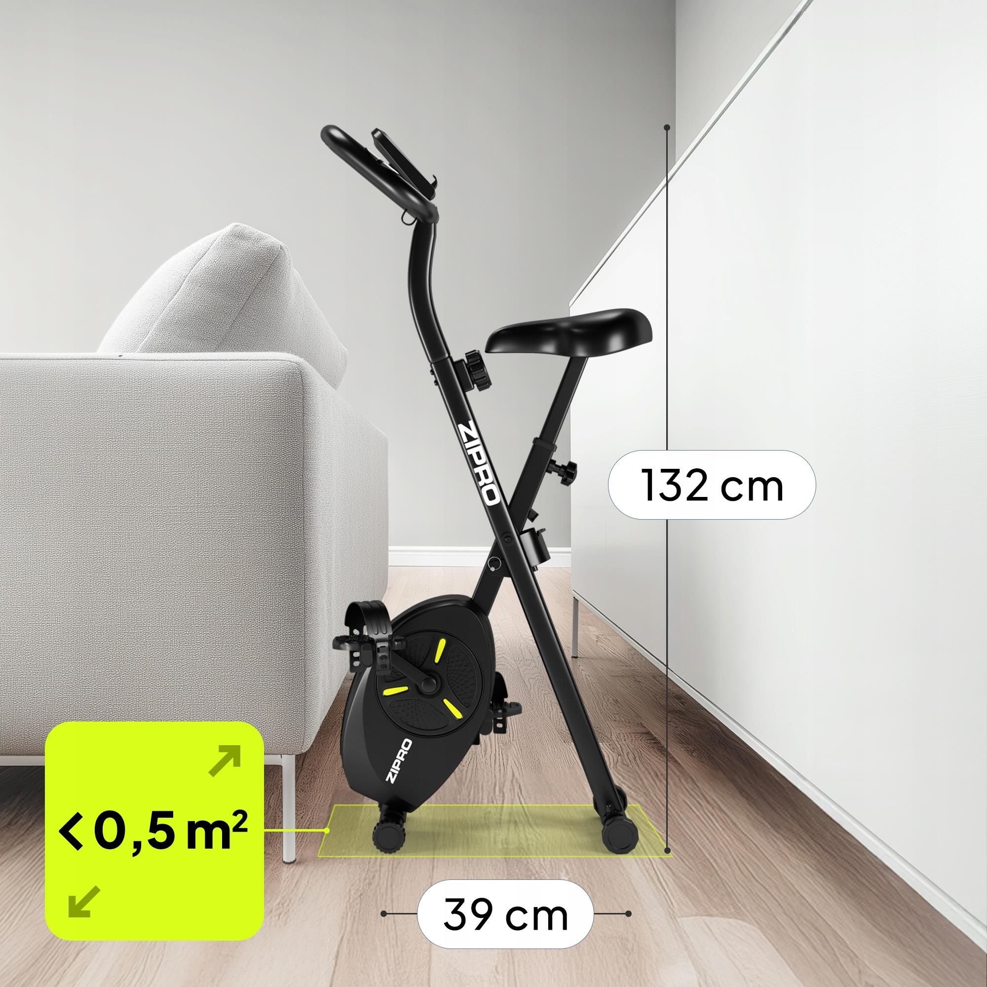 фото Велотренажер магнитный Zipro Eclipse X Black 1