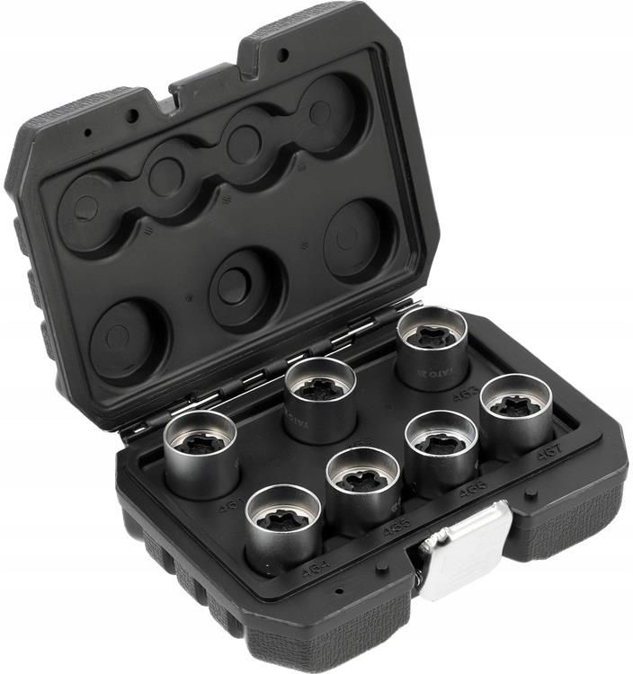 Yato Zestaw Nasadek Do Śrub Zabezpieczających 7el. YT060395