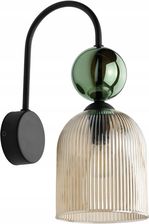 Zdjęcie Tk-Lighting Kinkiet Sophia Green Cognac 11143 Tk Lighting (11143Tklighting) - Kłecko