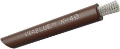 Zdjęcie Viablue X-40 Silver Single Conductors (L Brown) Przewód Zasilający 21280 - Inowrocław
