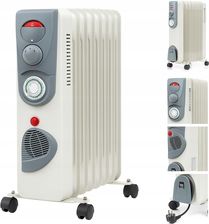 Zdjęcie Grzejnik Olejowy Ravanson Kaloryfer Elektryczny 2000W Termostat Timer - Śrem