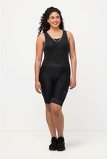 Zdjęcie Damskie Spodenki rowerowe wypełnienie na pośladkach siateczkowe szelki - Koprzywnica