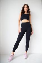 Zdjęcie Legginsy z wysokim stanem do jogi i pilatesu 2skin Harmony black - Wejherowo