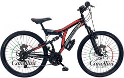 Zdjęcie Canellini Rower Dziecięcy Mtb Colorado 26" Z Pełnym Zawieszeniem Czarny/Czw. 2025 - Zdzieszowice