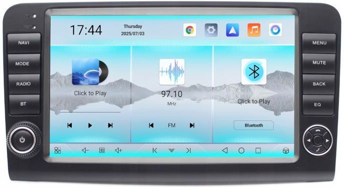 Radioodtwarzacz samochodowy Smart-Auto Radio Nawigacja Gps Mercedes ...