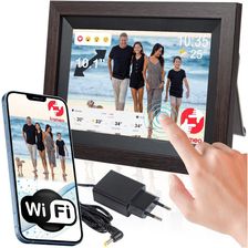 Zdjęcie Blow Ramka cyfrowa 10 Frameo Wi-fi Drewniana - Kostrzyn