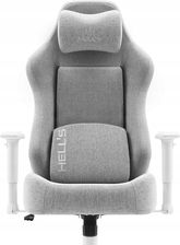 Zdjęcie Hell's Chair HC-1009 Biały Szary Tkanina - Olkusz