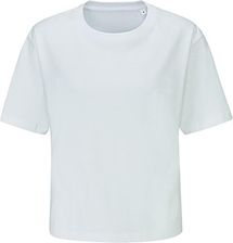 Zdjęcie Mantis T Shirt Damski Ciężkiej Grubości Cropped Białe - Łódź