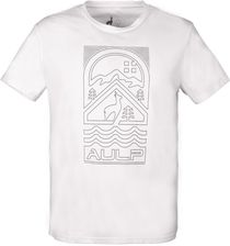 Zdjęcie Aulp T Shirt Męski Bogus Komfortowy Lekki Prosty Krój Białe - Żagań