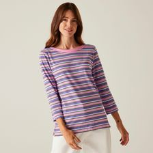 Zdjęcie Regatta Koszulka Do Chodzenia Z Rękawem 3/4 Damska Bayletta Ii Różowe - Nowy Staw