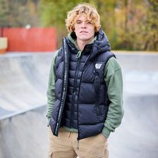 Zdjęcie Bezrękawnik pikowany – Czarny - Tychy