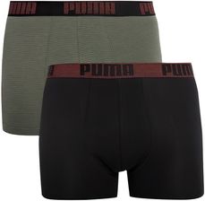 Zdjęcie Puma męskie bokserki Birdfeet Stripe 2-pack, S, zielone - Bukowno