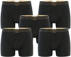 Zdjęcie CR7 Bokserki męskie 5-pack Black-Gold XL - Cieszyn