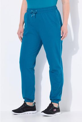 Damskie Spodnie dresowe lamówka z boku elastyczny ściągacz elastyczny dół