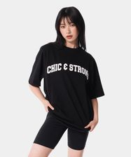 Zdjęcie T-shirt dla kobiet sportowy Carpatree Varsity Chic - Bieżuń