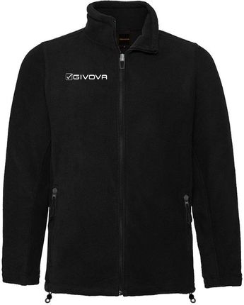 Givova Alaska Fleece Bluza Czarna L - Ciepła i Funkcjonalna