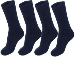 Zdjęcie Damskie Skarpety Termiczne - 4 Pary - Ciemny Jeans - Boguszów-Gorce