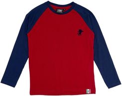 Zdjęcie Dziecięca koszulka Leone z długim reglanowym rękawem College - Lubań