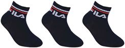 Zdjęcie Fila Kids Skarpetki 3-Pack Navy Rozmiar 31-34 - Miękkie i Trwałe - Płońsk
