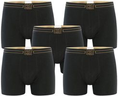Zdjęcie CR7 Bokserki męskie 5-pack czarno‑złote S - Buk