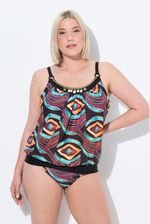 Zdjęcie Damskie Tankini miękkie miseczki elastyczny dół - Kościerzyna