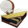 Homeli Materac Sprężynowy 160x200 Masujący Premium Gold Cashmire 2x Kokos Gruby 26