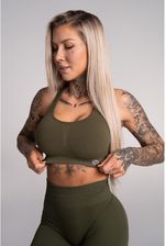 Zdjęcie Stanik fitness cardio damski Gym Glamour push up - Piotrków Kujawski