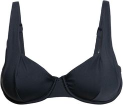 Zdjęcie Dół bikini z fiszbinami w miseczce D dla Kobiety BEACH CLASSICS Czarny - Baborów