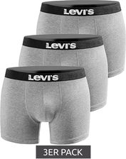 Zdjęcie Bokserki majtki męskie Levi's Boxers 3-Pack - Rumia