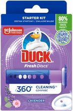 Zdjęcie Duck WC Lawenda Żelowe Krążki Starter 6 szt. 36 ml - Warta