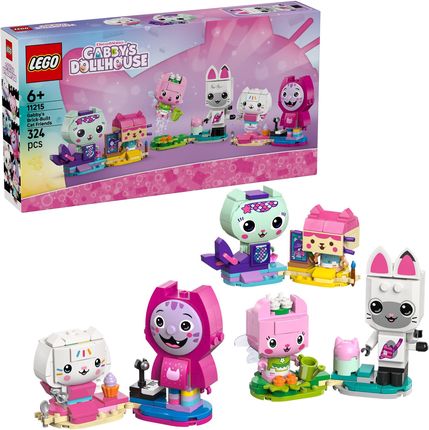 LEGO Koci domek Gabi 11215 Koci przyjaciele Gabi z klocków