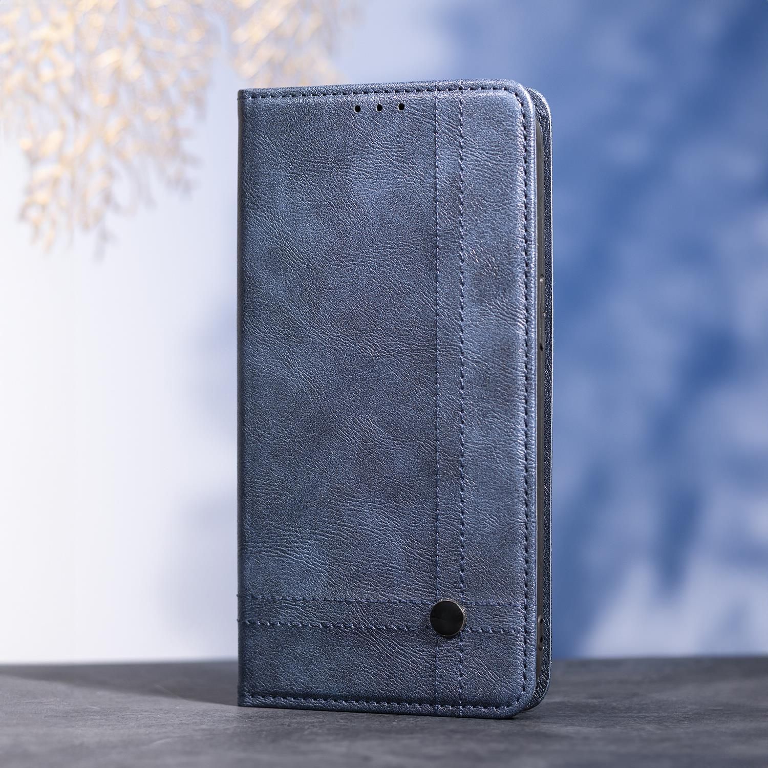 Custodia a Portafoglio per Moto G85 5G, Cover per Telefono in Pelle PU Vintage con Porta Carte, Supporto Magnetico e Chiusura a Flip per Motorola S50 Neo G85 5G