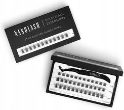 Zdjęcie Nanolash Diy Eyelash Extensions Stick & Go Kępki Sztucznych Rzęs Z Aplikatorem Harmony - Myślibórz