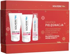 Zdjęcie Solverx Sensitive Skin Krem Do Twarzy 50ml + Pod Oczy 15ml + Krem Do Rąk 50ml - Dynów
